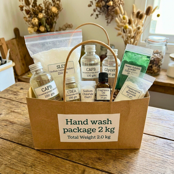 Hand Wash Making Pakage